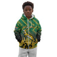 South Africa Rugby Custom Kid Hoodie Go Springboks Go