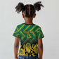 South Africa Rugby Custom Kid T shirt Go Springboks Go