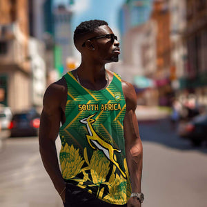 South Africa Rugby Custom Men Tank Top Go Springboks Go