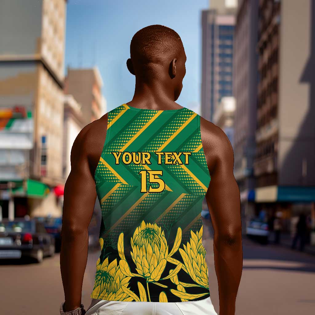 South Africa Rugby Custom Men Tank Top Go Springboks Go