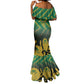 South Africa Rugby Custom Mermaid Dress Go Springboks Go