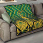 South Africa Rugby Custom Quilt Go Springboks Go