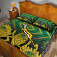 South Africa Rugby Custom Quilt Bed Set Go Springboks Go