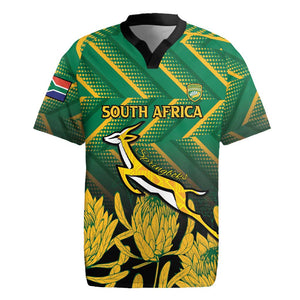 South Africa Rugby Custom Rugby Jersey Go Springboks Go