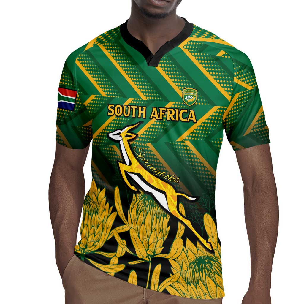 South Africa Rugby Custom Rugby Jersey Go Springboks Go