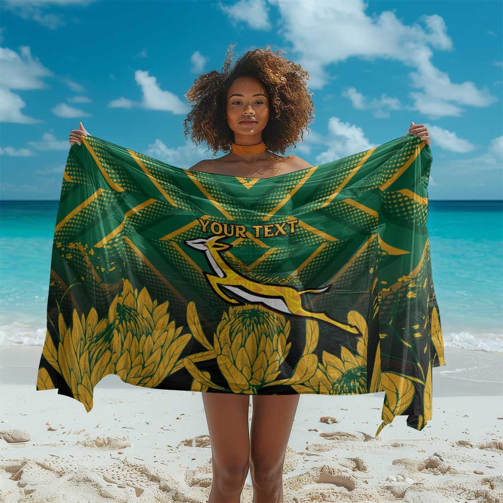 South Africa Rugby Custom Sarong Go Springboks Go