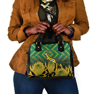 South Africa Rugby Custom Shoulder Handbag Go Springboks Go