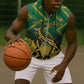 South Africa Rugby Custom Sleeveless Zip Hoodie Go Springboks Go - African Pride