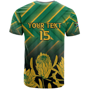 South Africa Rugby Custom T shirt Go Springboks Go