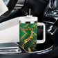 South Africa Rugby Custom Tumbler With Handle Go Springboks Go