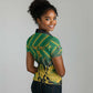 South Africa Rugby Custom Women Polo Shirt Go Springboks Go