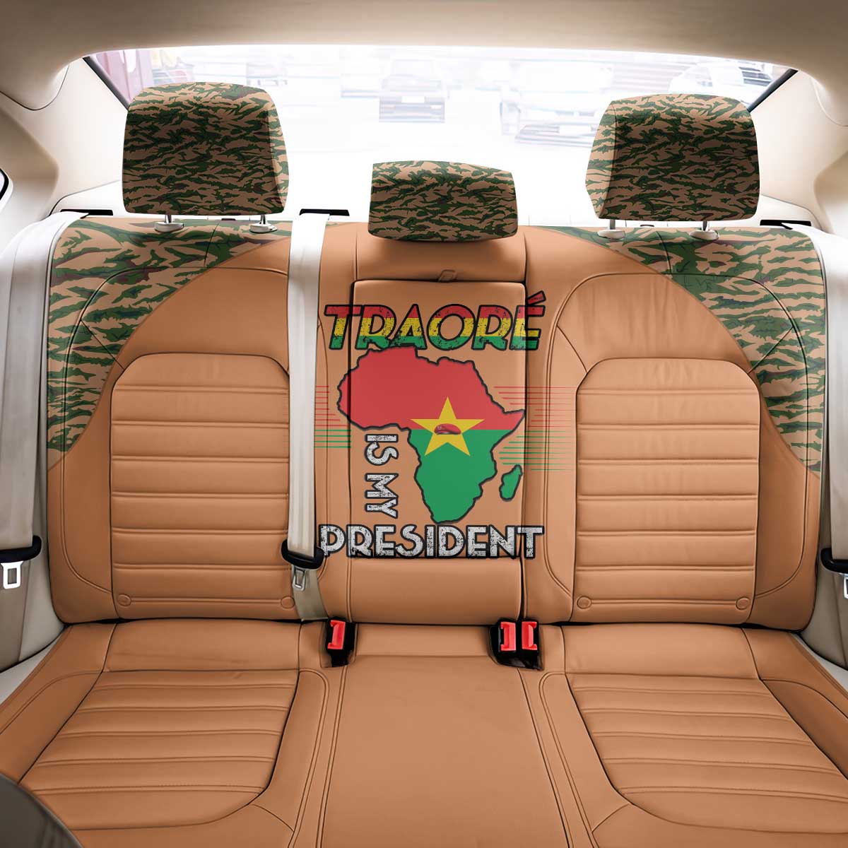 Traore Is My President Back Car Seat Cover Africa For Africans