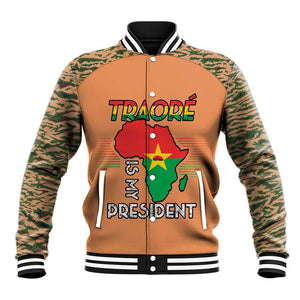 Traore Is My President Baseball Jacket Africa For Africans