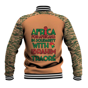 Traore Is My President Baseball Jacket Africa For Africans
