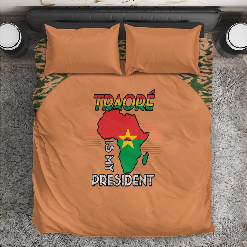 Traore Is My President Bedding Set Africa For Africans