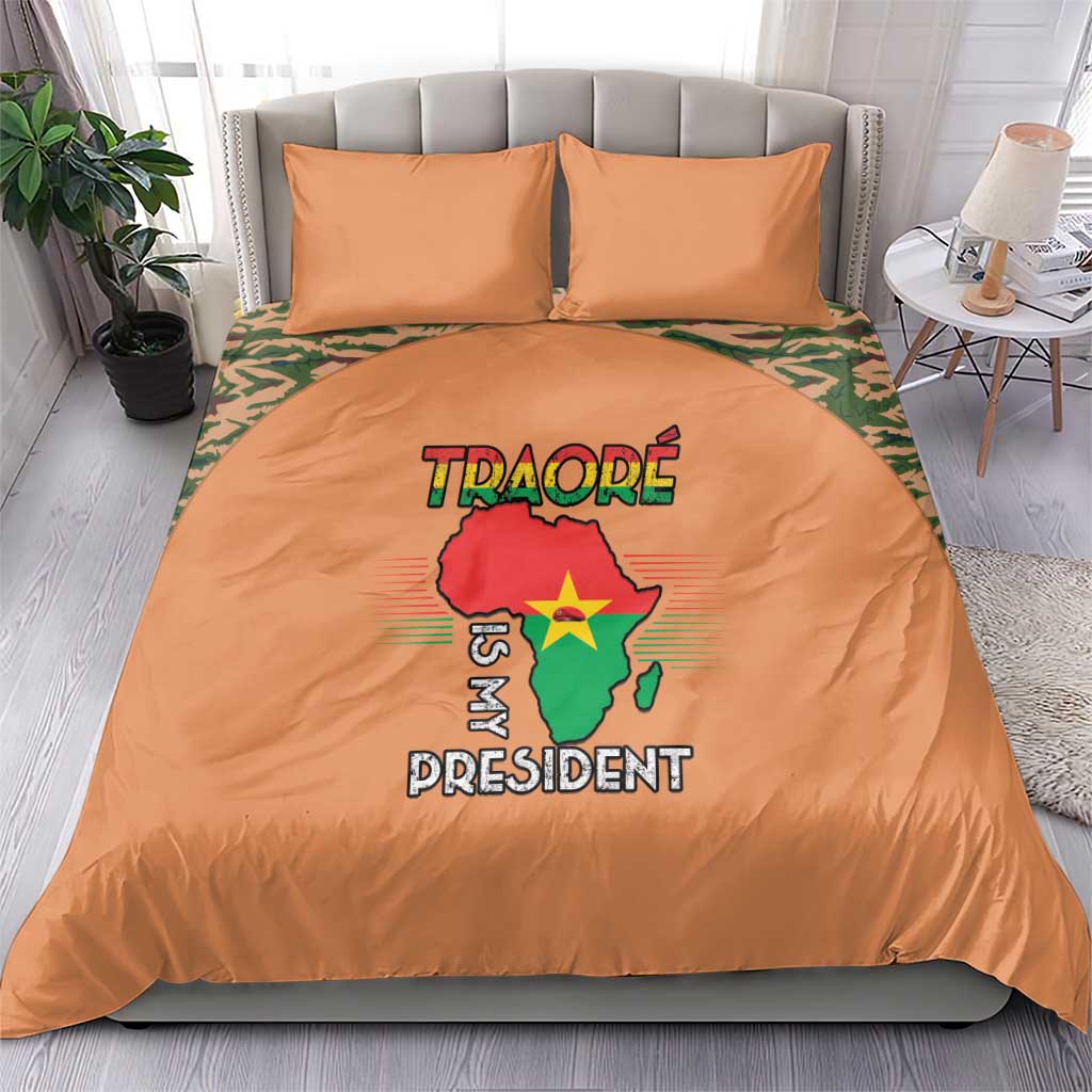 Traore Is My President Bedding Set Africa For Africans