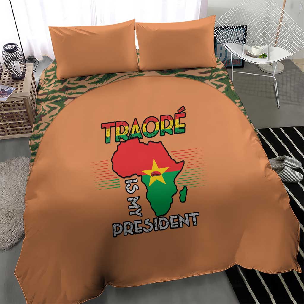 Traore Is My President Bedding Set Africa For Africans