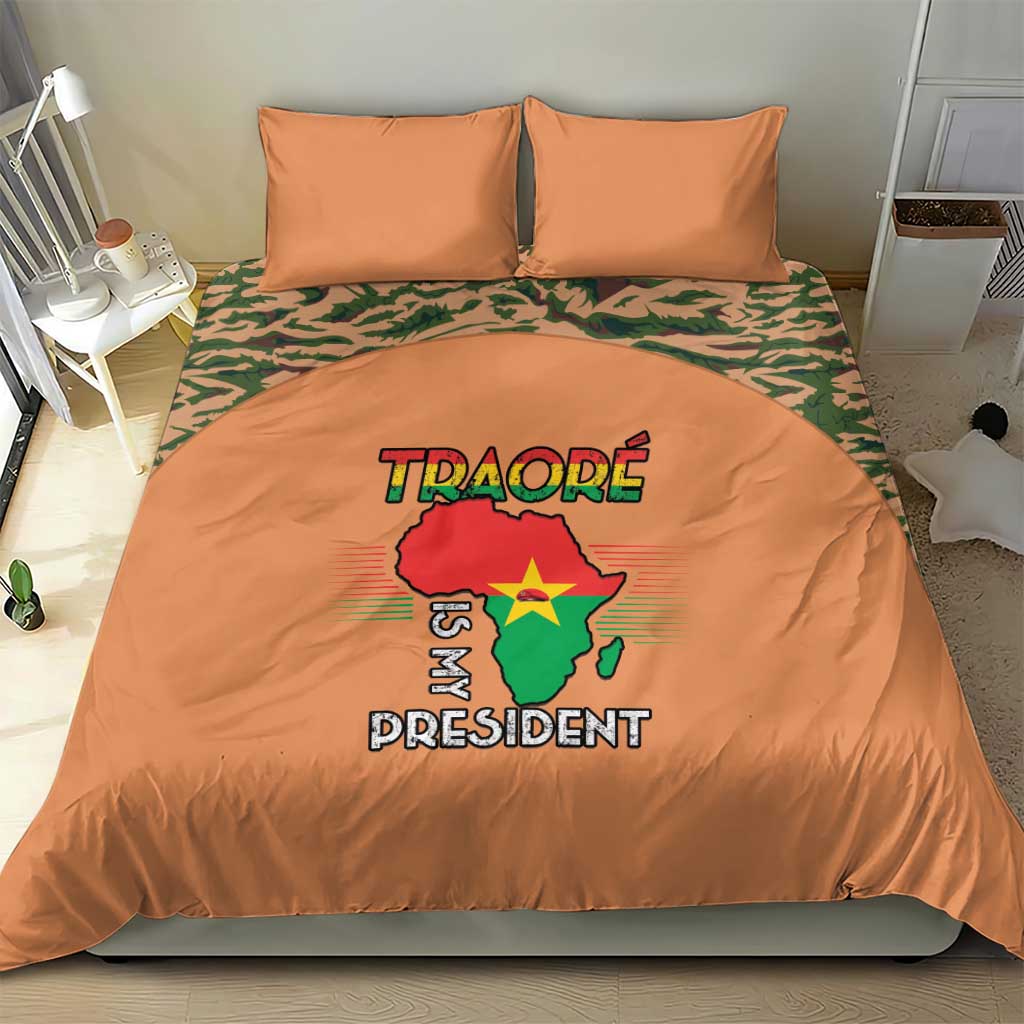 Traore Is My President Bedding Set Africa For Africans