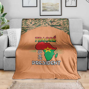 Traore Is My President Blanket Africa For Africans