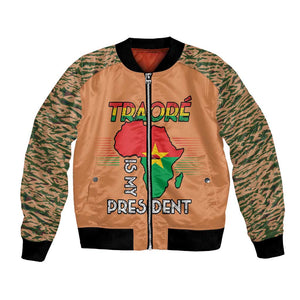 Traore Is My President Bomber Jacket Africa For Africans