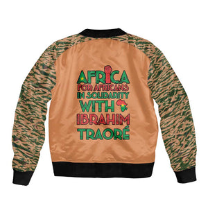 Traore Is My President Bomber Jacket Africa For Africans