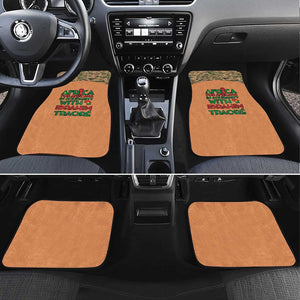 Traore Is My President Car Mats Africa For Africans