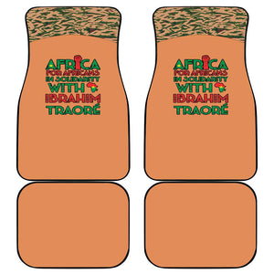 Traore Is My President Car Mats Africa For Africans