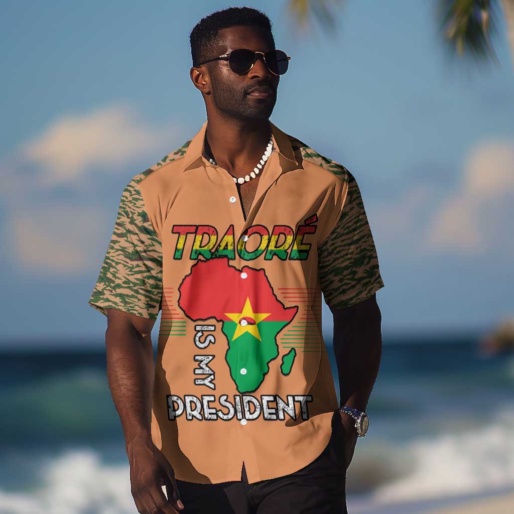 Traore Is My President Hawaiian Shirt Africa For Africans