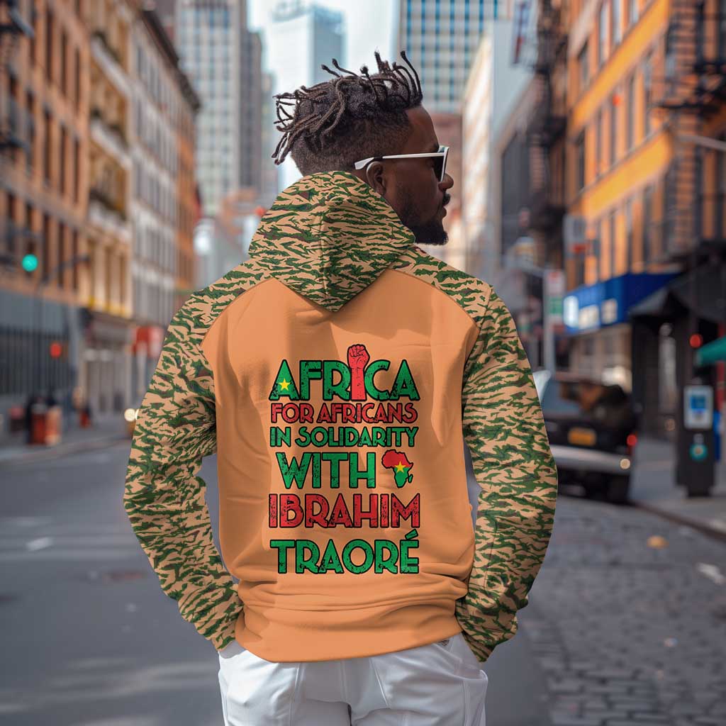Traore Is My President Hoodie Africa For Africans