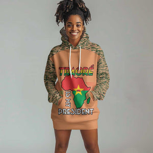 Traore Is My President Hoodie Dress Africa For Africans