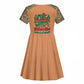 Traore Is My President Kid Short Sleeve Dress Africa For Africans