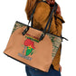 Traore Is My President Leather Tote Bag Africa For Africans