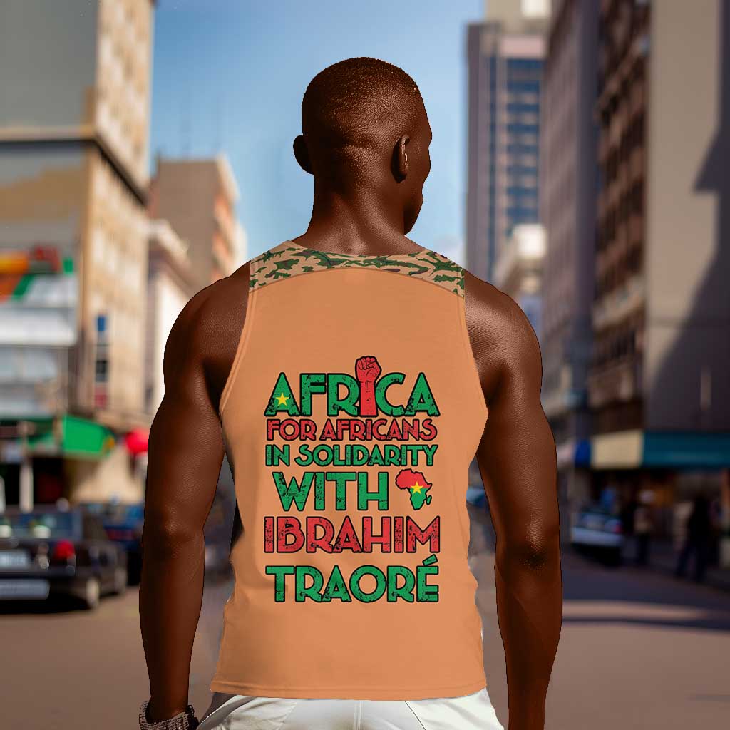 Traore Is My President Men Tank Top Africa For Africans