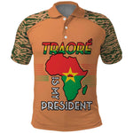 Traore Is My President Polo Shirt Africa For Africans