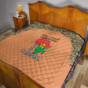 Traore Is My President Quilt Africa For Africans