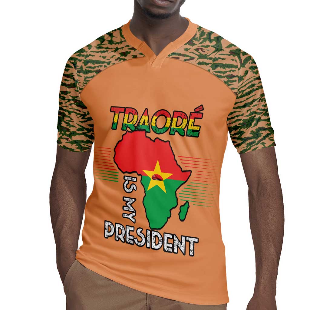 Traore Is My President Rugby Jersey Africa For Africans