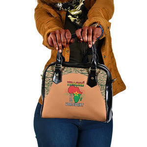 Traore Is My President Shoulder Handbag Africa For Africans