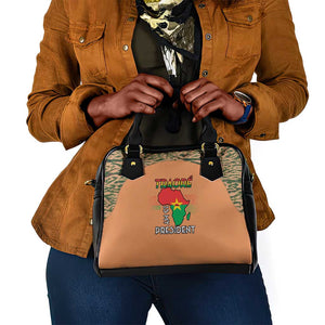 Traore Is My President Shoulder Handbag Africa For Africans