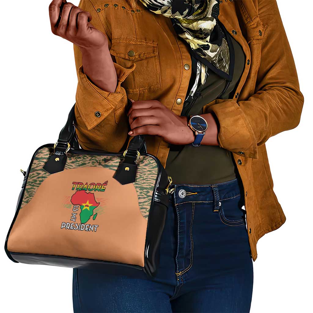 Traore Is My President Shoulder Handbag Africa For Africans