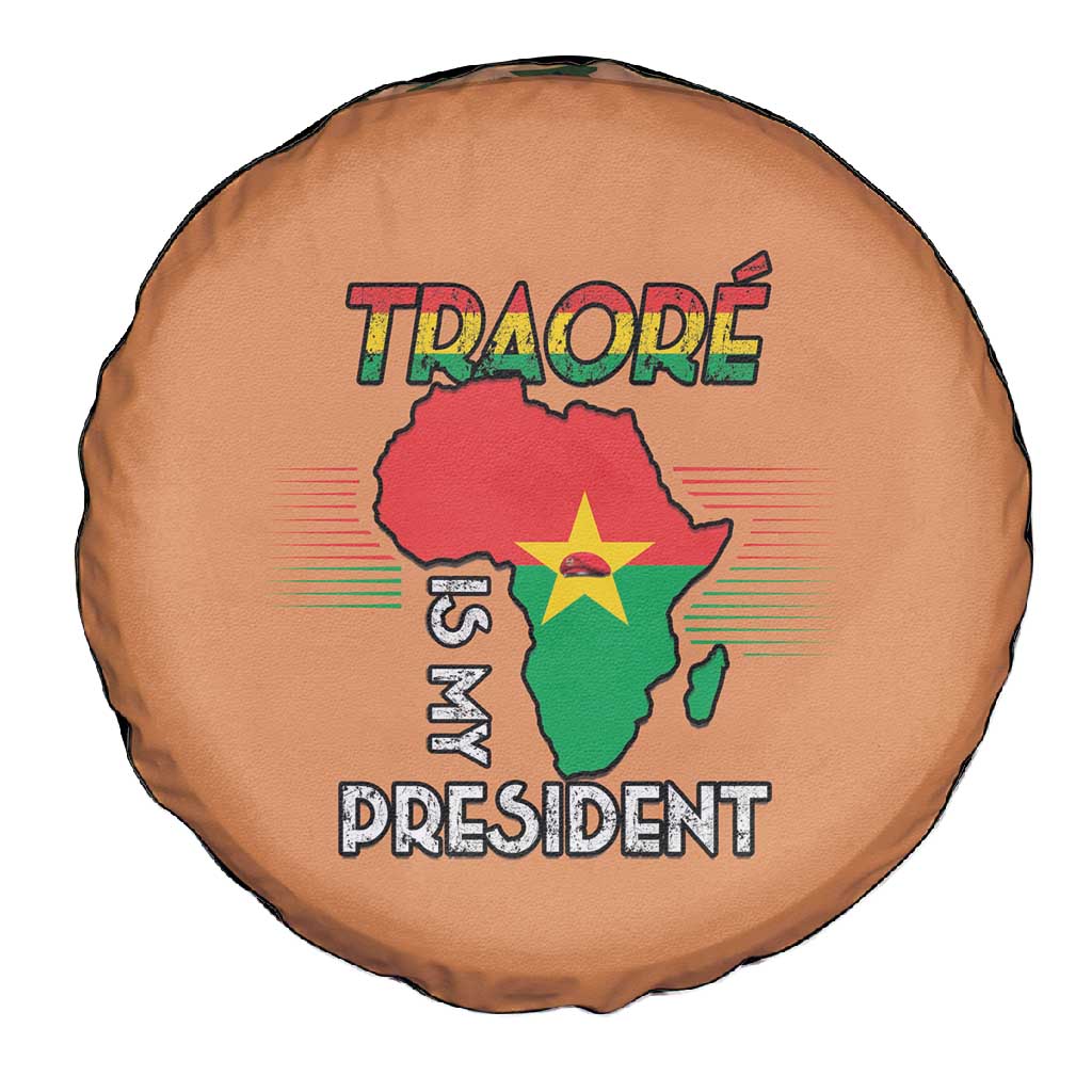 Traore Is My President Spare Tire Cover Africa For Africans