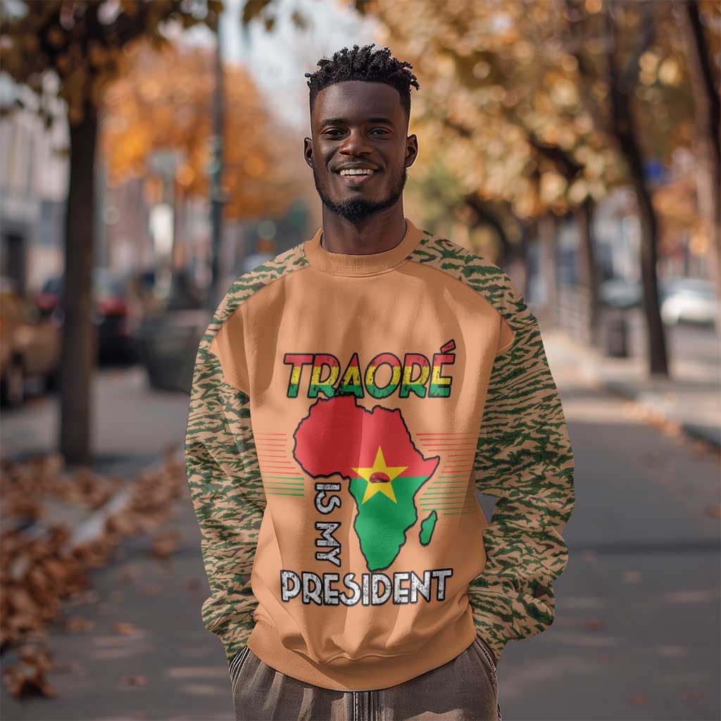 Traore Is My President Sweatshirt Africa For Africans