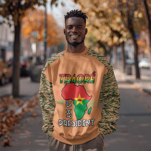 Traore Is My President Sweatshirt Africa For Africans