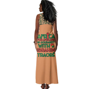 Traore Is My President Tank Maxi Dress Africa For Africans
