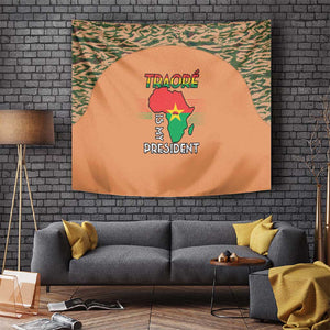 Traore Is My President Tapestry Africa For Africans