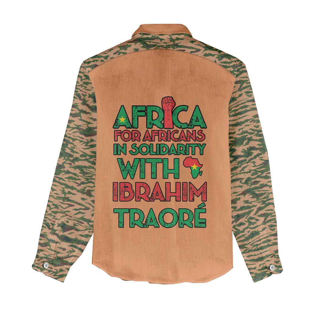 Traore Is My President Women Casual Shirt Africa For Africans