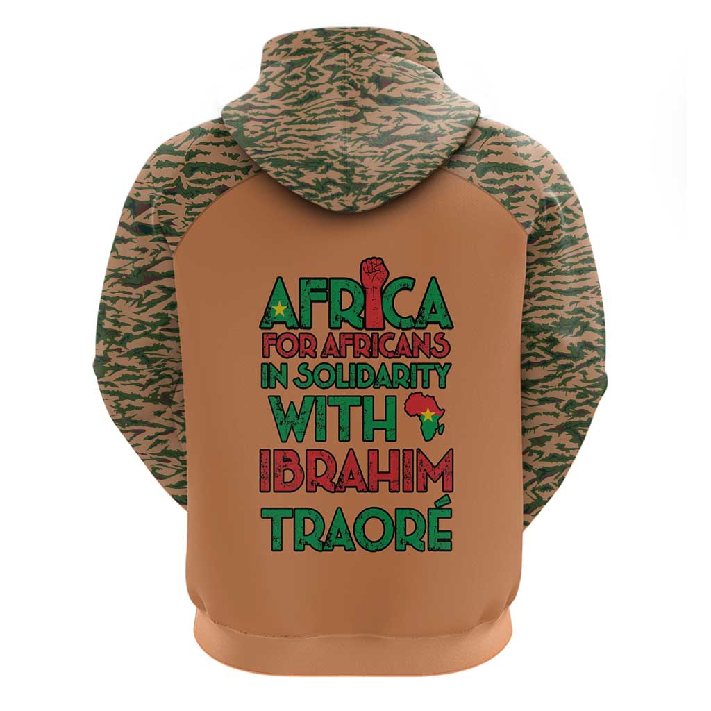 Traore Is My President Zip Hoodie Africa For Africans