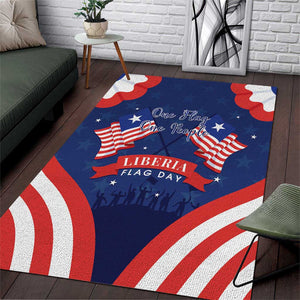 Liberia Flag Day Area Rug One Flag One People - African Pride