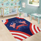 Liberia Flag Day Area Rug One Flag One People - African Pride