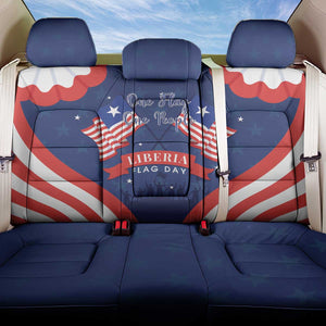 Liberia Flag Day Back Car Seat Cover One Flag One People - African Pride