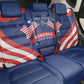 Liberia Flag Day Back Car Seat Cover One Flag One People - African Pride